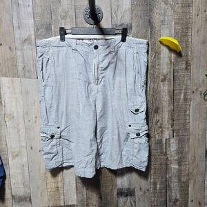 Buckle Black Light Grey Rock With You Cargo Shorts
